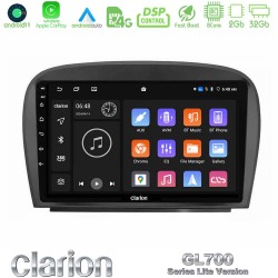 Clarion GL700 Lite Series 8Core Android11 2+32GB Mercedes SL Class 2005-2011 Navigation Multimedia Tablet 9