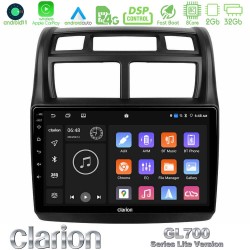 Clarion GL700 Lite Series 8Core Android11 2+32GB Kia Sportage 2008-2011 Navigation Multimedia Tablet 9