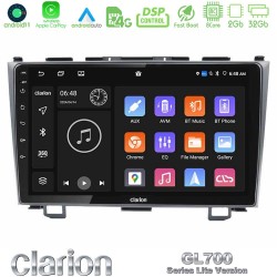 Clarion GL700 Lite Series 8Core Android11 2+32GB Honda CRV Navigation Multimedia Tablet 9