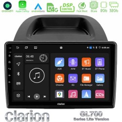 Clarion GL700 Lite Series 8Core Android11 2+32GB Ford Ecosport 2018-2020 Navigation Multimedia Tablet 10