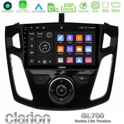 Clarion GL700 Lite Series 8Core Android11 2+32GB Ford Focus 2012-2018 Navigation Multimedia Tablet 9