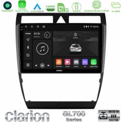 Clarion GL700 Series 8Core Android13 4+64GB Audi A6 (C5) 1997-2004 Navigation Multimedia Tablet 9