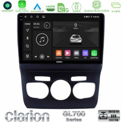 Clarion GL700 Series 8Core Android13 4+64GB Citroen C4L Navigation Multimedia Tablet 10