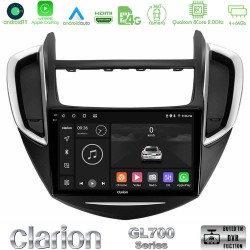 Clarion GL700 Series 8Core Android13 4+64GB Chevrolet Trax 2013-2020 Navigation Multimedia Tablet 9