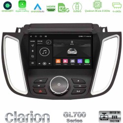 Clarion GL700 Series 8Core Android13 4+64GB Ford Kuga/C-Max 2013-2019 Navigation Multimedia Tablet 9