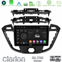 Clarion GL700 Series 8Core Android13 4+64GB Ford Transit Custom/Tourneo Custom Navigation Multimedia Tablet 9