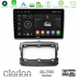 Clarion GL700 Series 8Core Android13 4+64GB Fiat 500L Navigation Multimedia Tablet 10