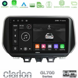 Clarion GL700 Series 8Core Android13 4+64GB Hyundai Tucson 2019-&gt; Navigation Multimedia Tablet 9