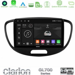 Clarion GL700 Series 8Core Android13 4+64GB Hyundai i10 2008-2014 Navigation Multimedia Tablet 9