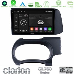 Clarion GL700 Series 8Core Android13 4+64GB Hyundai i10 Navigation Multimedia Tablet 9