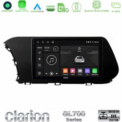 Clarion GL700 Series 8Core Android13 4+64GB Hyundai i20 2021-2023 Navigation Multimedia Tablet 9