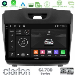 Clarion GL700 Series 8Core Android13 4+64GB Isuzu D-MAX 2012-2019 Navigation Multimedia Tablet 9