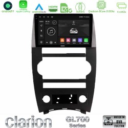 Clarion GL700 Series 8Core Android13 4+64GB Jeep Commander 2007-2008 Navigation Multimedia Tablet 9