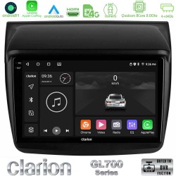 Clarion GL700 Series 8Core Android13 4+64GB Mitsubishi L200 Navigation Multimedia Tablet 9