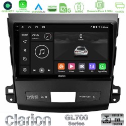 Clarion GL700 Series 8Core Android13 4+64GB Mitsubishi Outlander/Citroen C-Crosser/Peugeot 4007 Navigation Multimedia Tablet 9