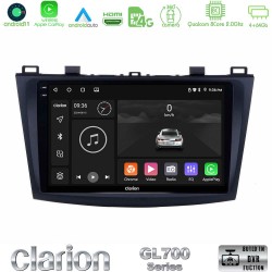 Clarion GL700 Series 8Core Android13 4+64GB Mazda 3 2009-2014 Navigation Multimedia Tablet 9