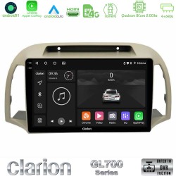 Clarion GL700 Series 8Core Android13 4+64GB Nissan Micra K12 2002-2010 Navigation Multimedia Tablet 9