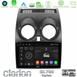 Clarion GL700 Series 8Core Android13 4+64GB Nissan Qashqai J10 Navigation Multimedia Tablet 9