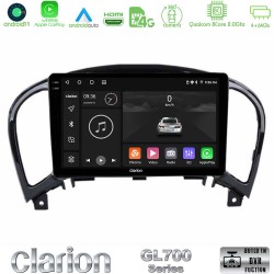 Clarion GL700 Series 8Core Android13 4+64GB Nissan Juke Navigation Multimedia Tablet 9