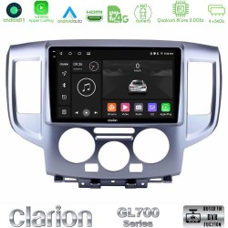 Clarion GL700 Series 8Core Android13 4+64GB Nissan NV200 Navigation Multimedia Tablet 9