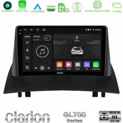 Clarion GL700 Series 8Core Android13 4+64GB Renault Megane 2 2002-2008 Navigation Multimedia Tablet 9