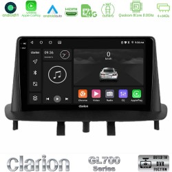 Clarion GL700 Series 8Core Android13 4+64GB Renault Megane 3 2009-2013 Navigation Multimedia Tablet 9