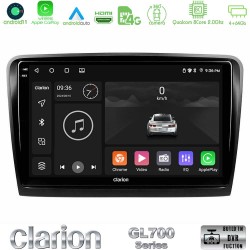 Clarion GL700 Series 8Core Android13 4+64GB Skoda Superb 2008-2015 Navigation Multimedia Tablet 9