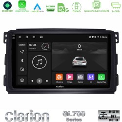 Clarion GL700 Series 8Core Android13 4+64GB Smart 451 Navigation Multimedia Tablet 9