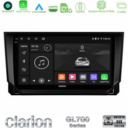 Clarion GL700 Series 8Core Android13 4+64GB Seat Arona/Ibiza Navigation Multimedia Tablet 9