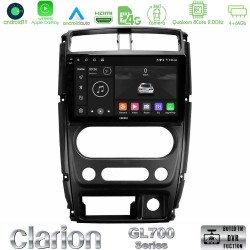 Clarion GL700 Series 8Core Android13 4+64GB Suzuki Jimny 2007-2017 Navigation Multimedia Tablet 9