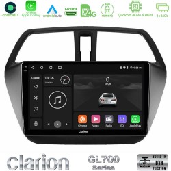 Clarion GL700 Series 8Core Android13 4+64GB Suzuki SX4 S-Cross Navigation Multimedia Tablet 9