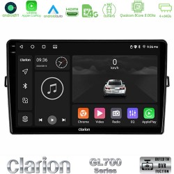 Clarion GL700 Series 8Core Android13 4+64GB Toyota Auris Navigation Multimedia Tablet 10