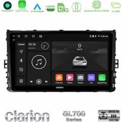 Clarion GL700 Series 8Core Android13 4+64GB VW MQB 2017-&gt; Navigation Multimedia Tablet 9