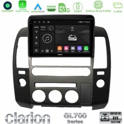 Clarion GL700 Series 8Core Android13 4+64GB  Nissan Navara D40 2006-2012 (με εργ.οθόνη) Navigation Multimedia Tablet 9