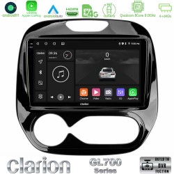 Clarion GL700 Series 8Core Android13 4+64GB Renault Captur 2013-2019 (Facelift) Navigation Multimedia Tablet 9