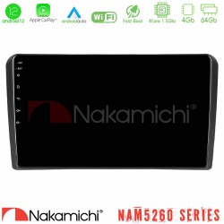 Nakamichi NAM5260 Series 4Core Android12 4+64GB Audi A3 8P Navigation Multimedia Tablet 9