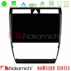 Nakamichi NAM5260 Series 4Core Android12 4+64GB Audi A6 (C5) 1997-2004 Navigation Multimedia Tablet 9