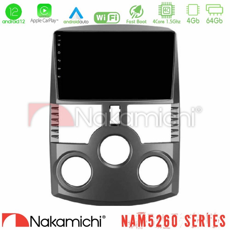 Nakamichi NAM5260 Series 4Core Android12 4+64GB Daihatsu Terios Navigation Multimedia Tablet 9