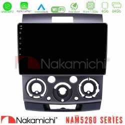 Nakamichi NAM5260 Series 4Core Android12 4+64GB Ford Ranger/Mazda BT50 Navigation Multimedia Tablet 9