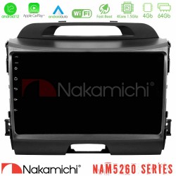 Nakamichi NAM5260 Series 4Core Android12 4+64GB Kia Sportage Navigation Multimedia Tablet 9