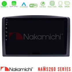 Nakamichi NAM5260 Series 4Core Android12 4+64GB Mercedes Vito 2015-2021 Navigation Multimedia Tablet 10