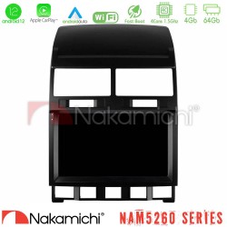 Nakamichi NAM5260 Series 4Core Android12 4+64GB VW Touareg 2002 – 2010 Navigation Multimedia Tablet 9