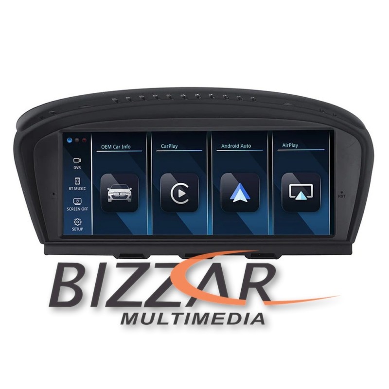 Bizzar BMW 3er/5er/6er (E90/E60/E63) Linux Apple CarPlay | Android Auto screen 10.25″ HD Anti-reflection