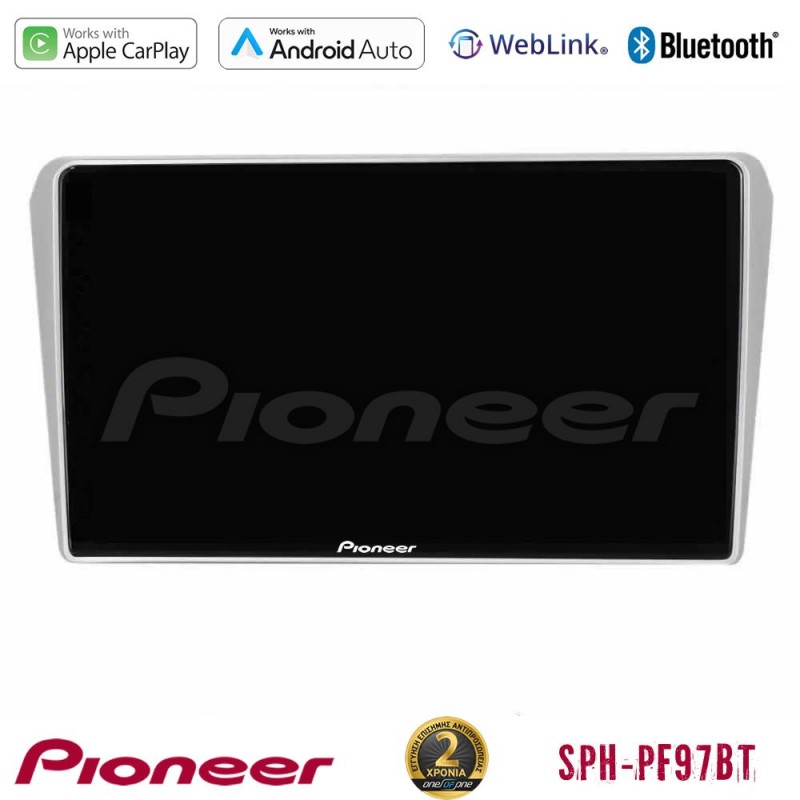 Pioneer SPH-PF97BT Series    Toyota Avensis T25 02/2003–2008 Multimedia Station 9