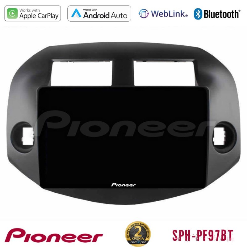 Pioneer SPH-PF97BT Series    Toyota Rav4 2006-2012 Multimedia Station 9