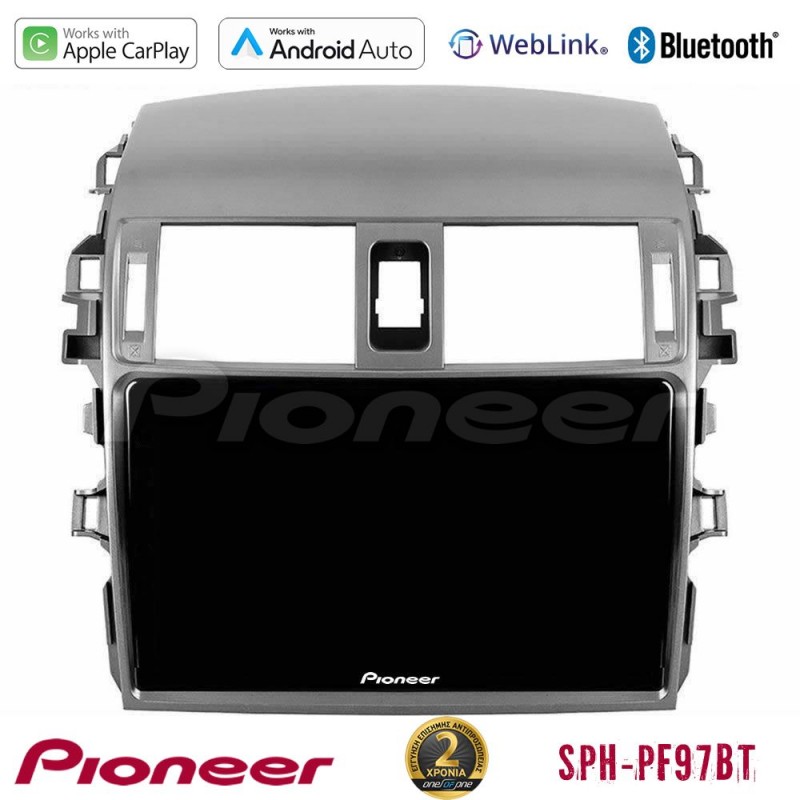 Pioneer SPH-PF97BT Series    Toyota Corolla 2008-2010 Multimedia Station 9