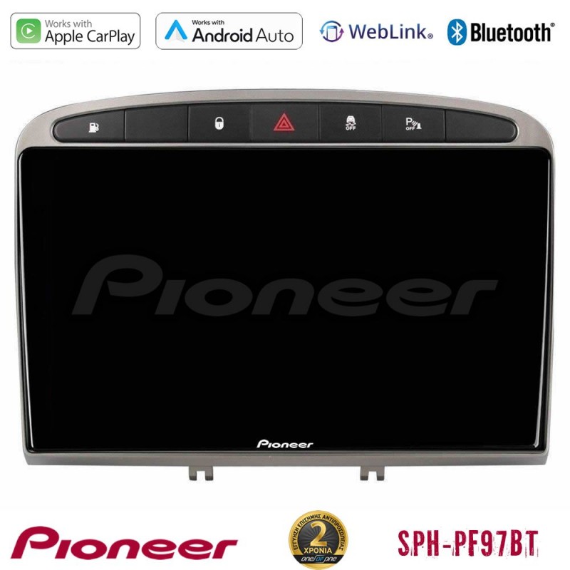 Pioneer SPH-PF97BT Series    Peugeot 308/RCZ Multimedia Station 9