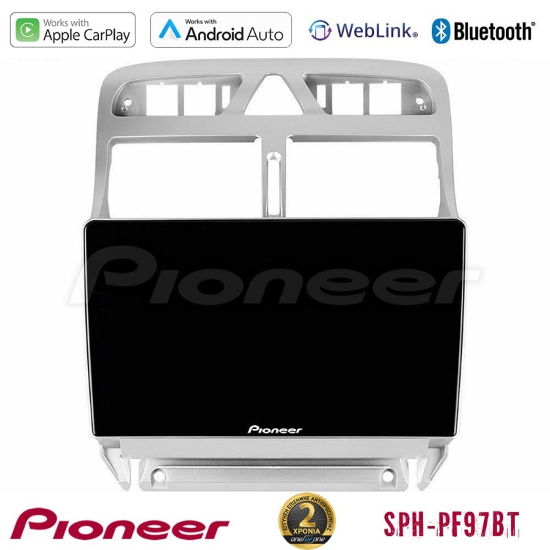 Pioneer SPH-PF97BT Series    Peugeot 307 2002-2008 Multimedia Station 9