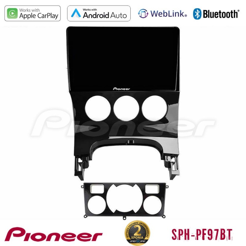 Pioneer SPH-PF97BT Series    Peugeot 3008 AUTO A/C Multimedia Station 9