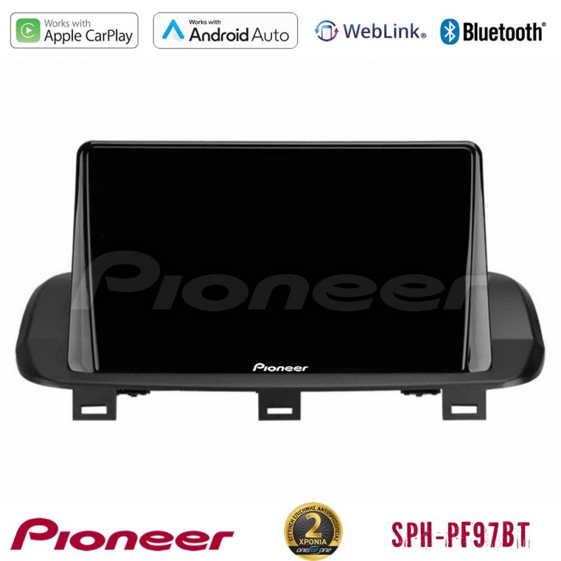 Pioneer SPH-PF97BT Series Nissan Qashqai J12 & X-Trail T33 Multimedia Station 9